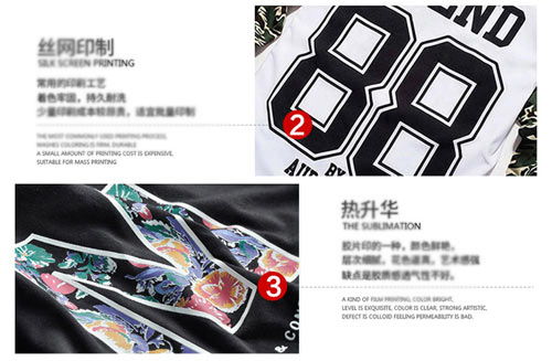 深圳t恤衫定做小貼士:絲印與熱轉(zhuǎn)印的區(qū)別